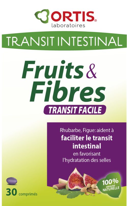Fruits & Fibres aident à faciliter le transit intestinal.