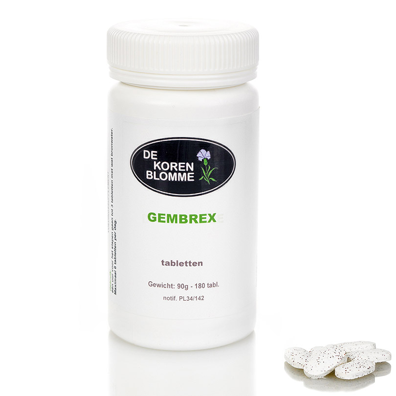 Gembrex De Korenblomme - 180 tabletten -