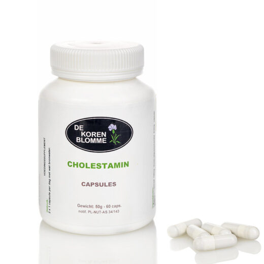 Cholestamin De Korenblomme - 60 capsules -