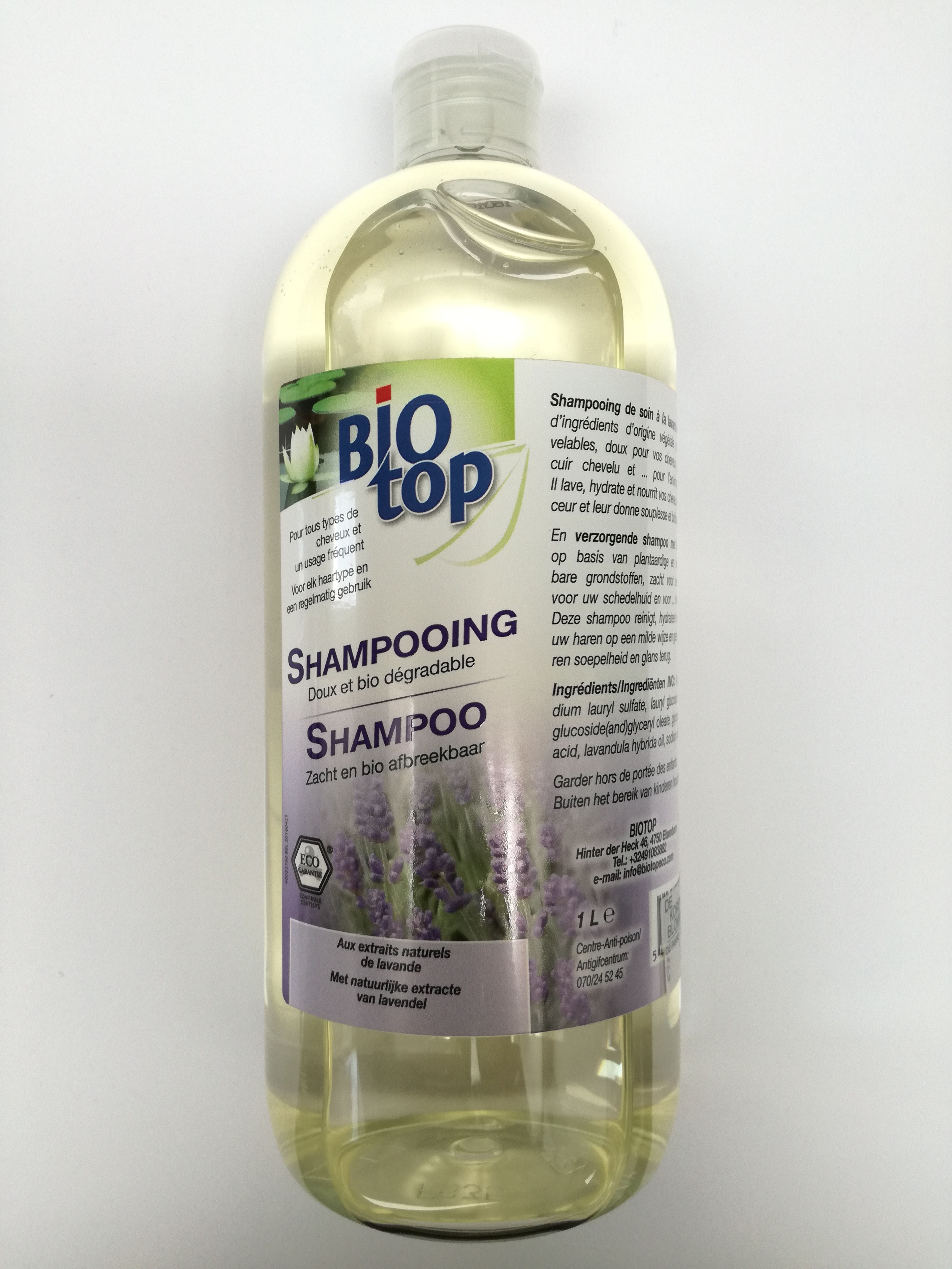 oor Aardrijkskunde beproeving Shampoo bio afbreekbaar met natuurlijke grondstoffen