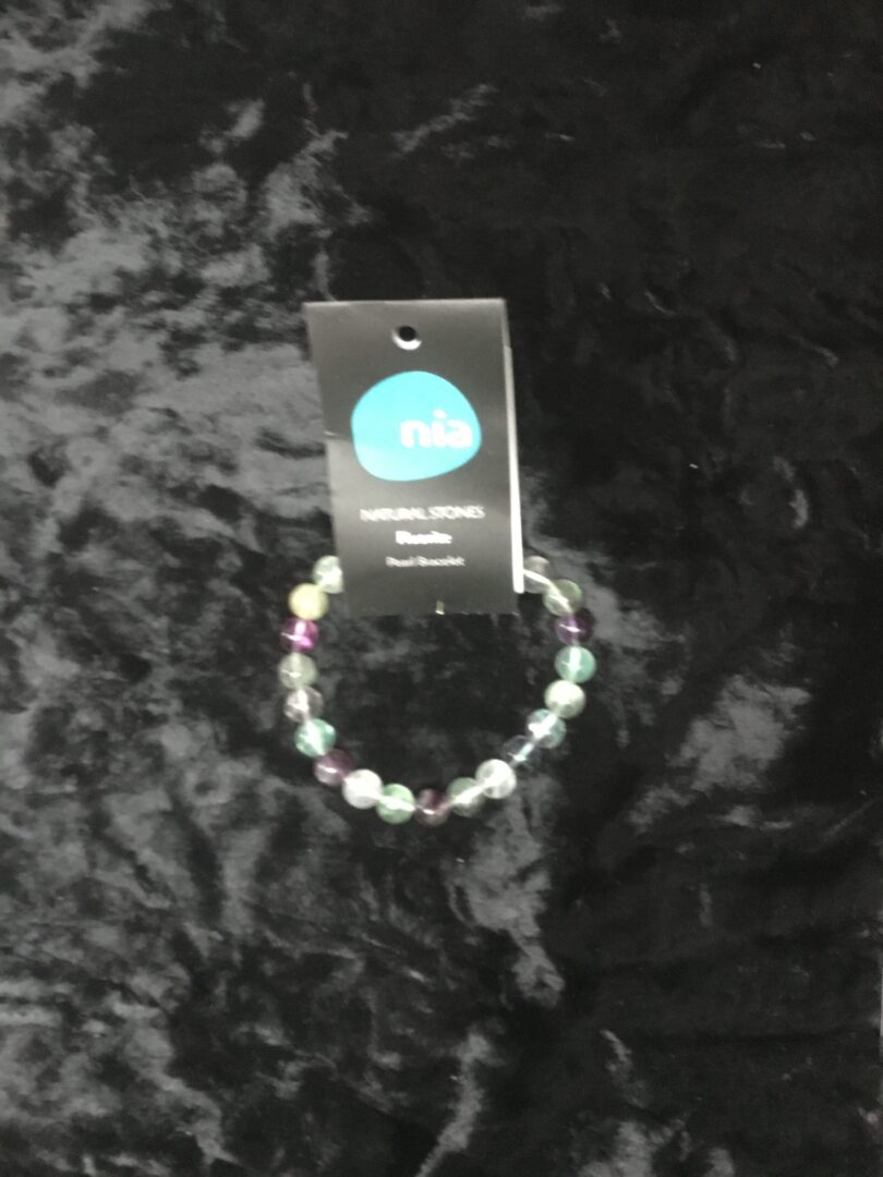 Fluorite bracelet perle