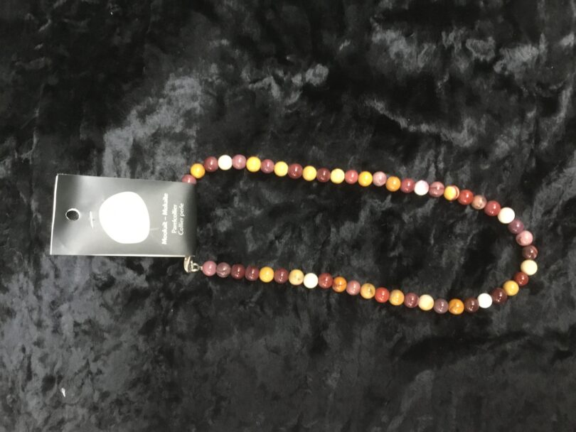 Mokaïte collier perle