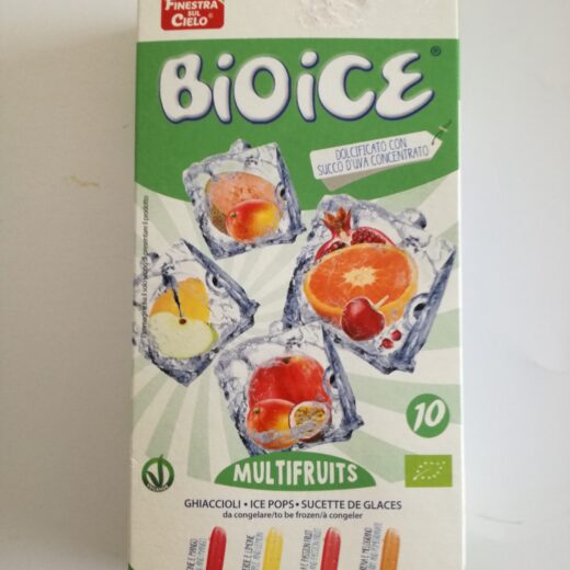 Sucettes glacées bioice multifruits