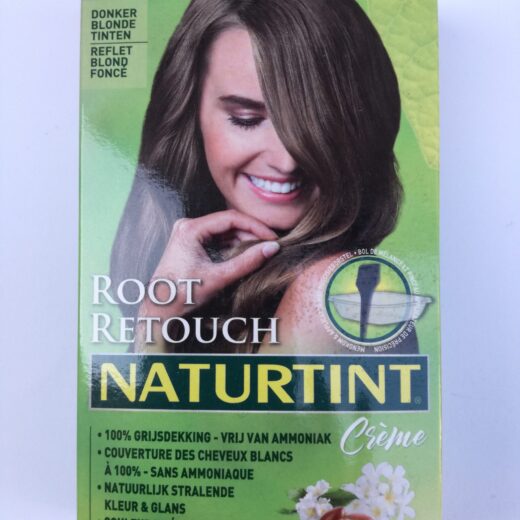 Root retouch donker blond