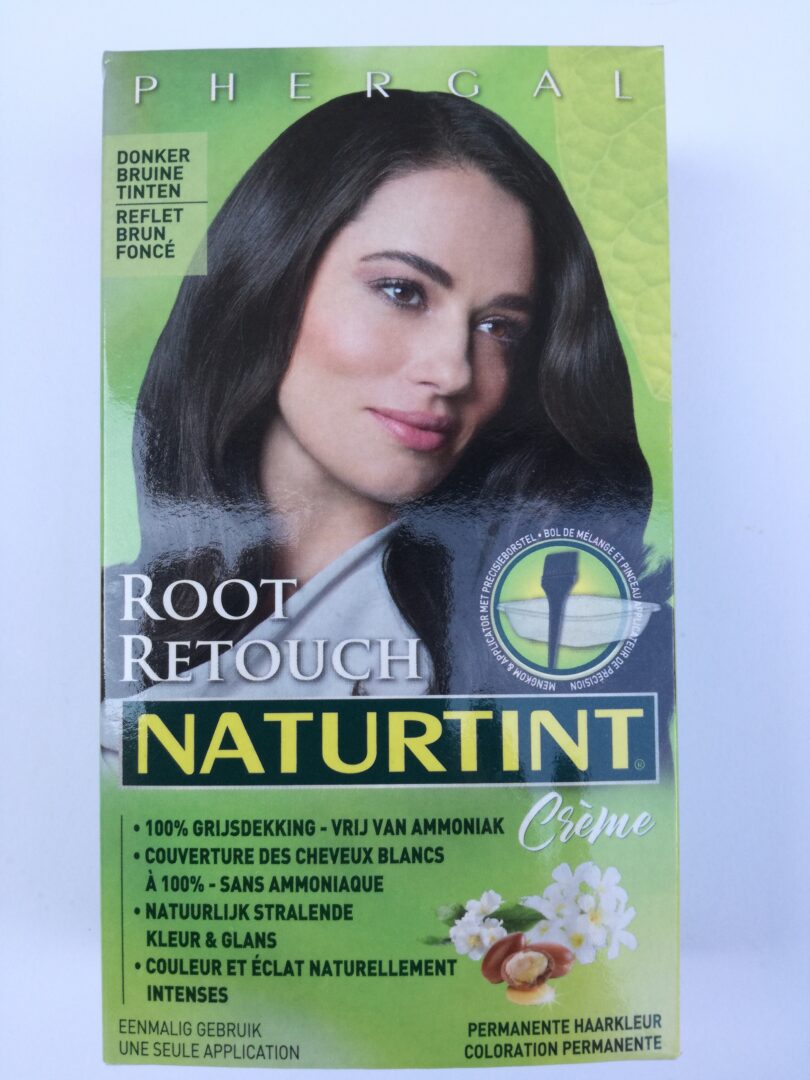 Root retouch donker bruin