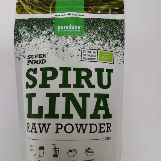 Spirulina raw superfood