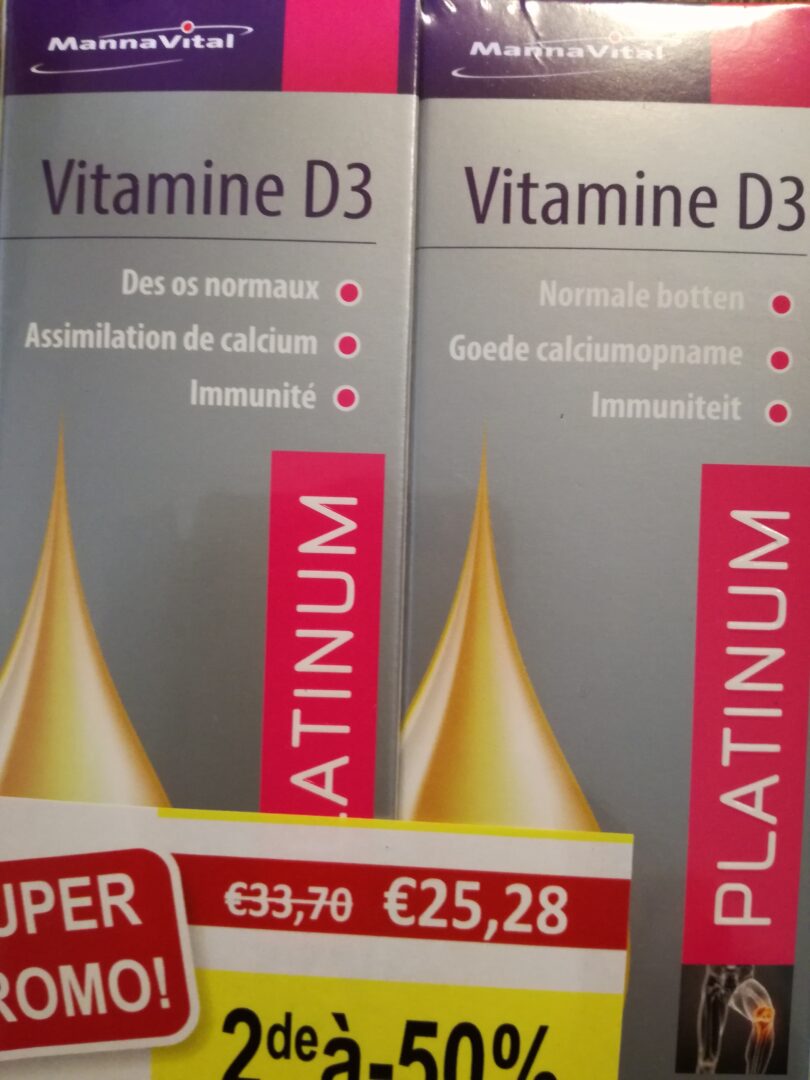 Vitamine D3 2 x 100 ml