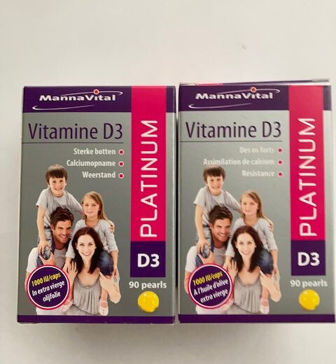 Vitamine D3 parels