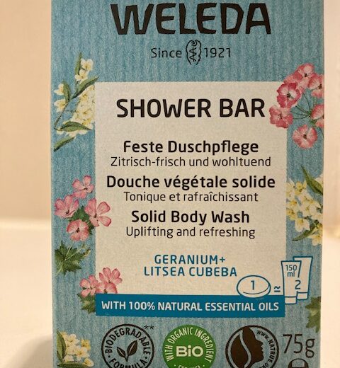 shower bar geranium litsea
